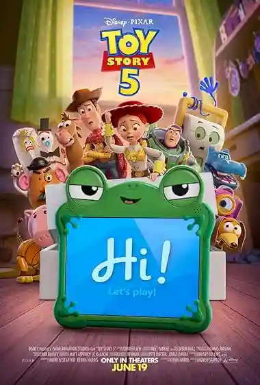 Poster of Toy Story 5 (2026) Hindi Dual Audio BluRay