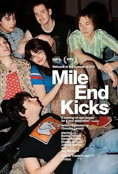 Poster of Mile End Kicks (2025) Hindi Dual Audio Movie